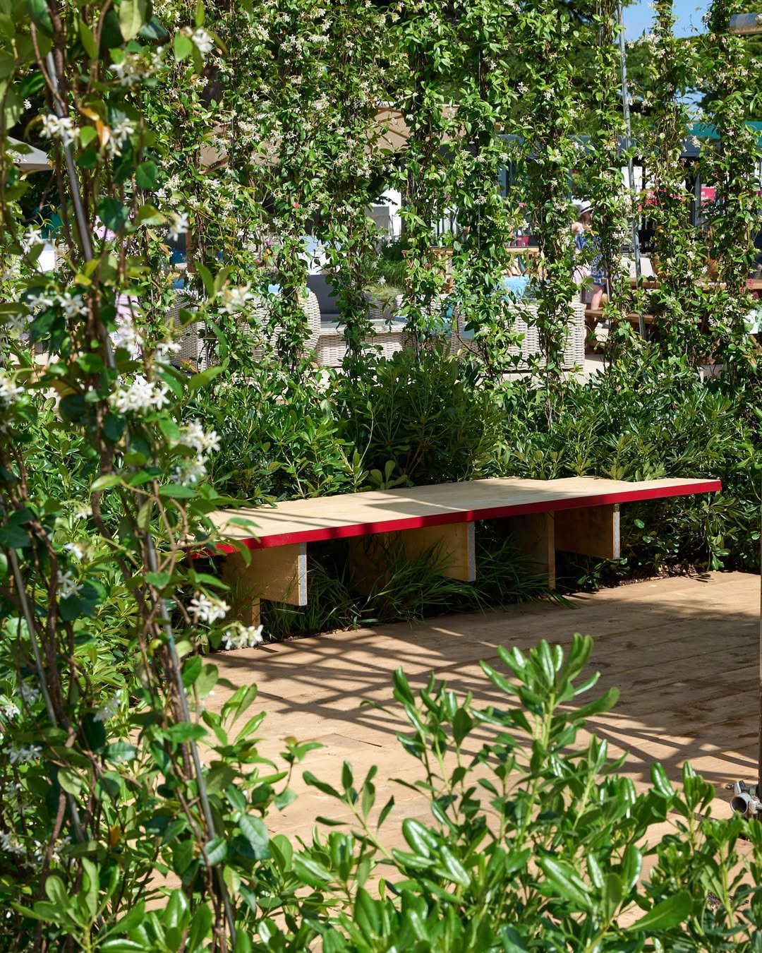 The Life on Walls exhibit at RHS Hampton Court Palace Garden Festival