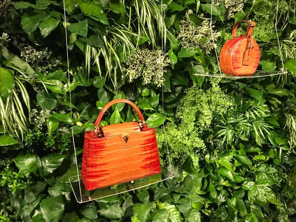 Louis Vuitton London Living Wall Installation