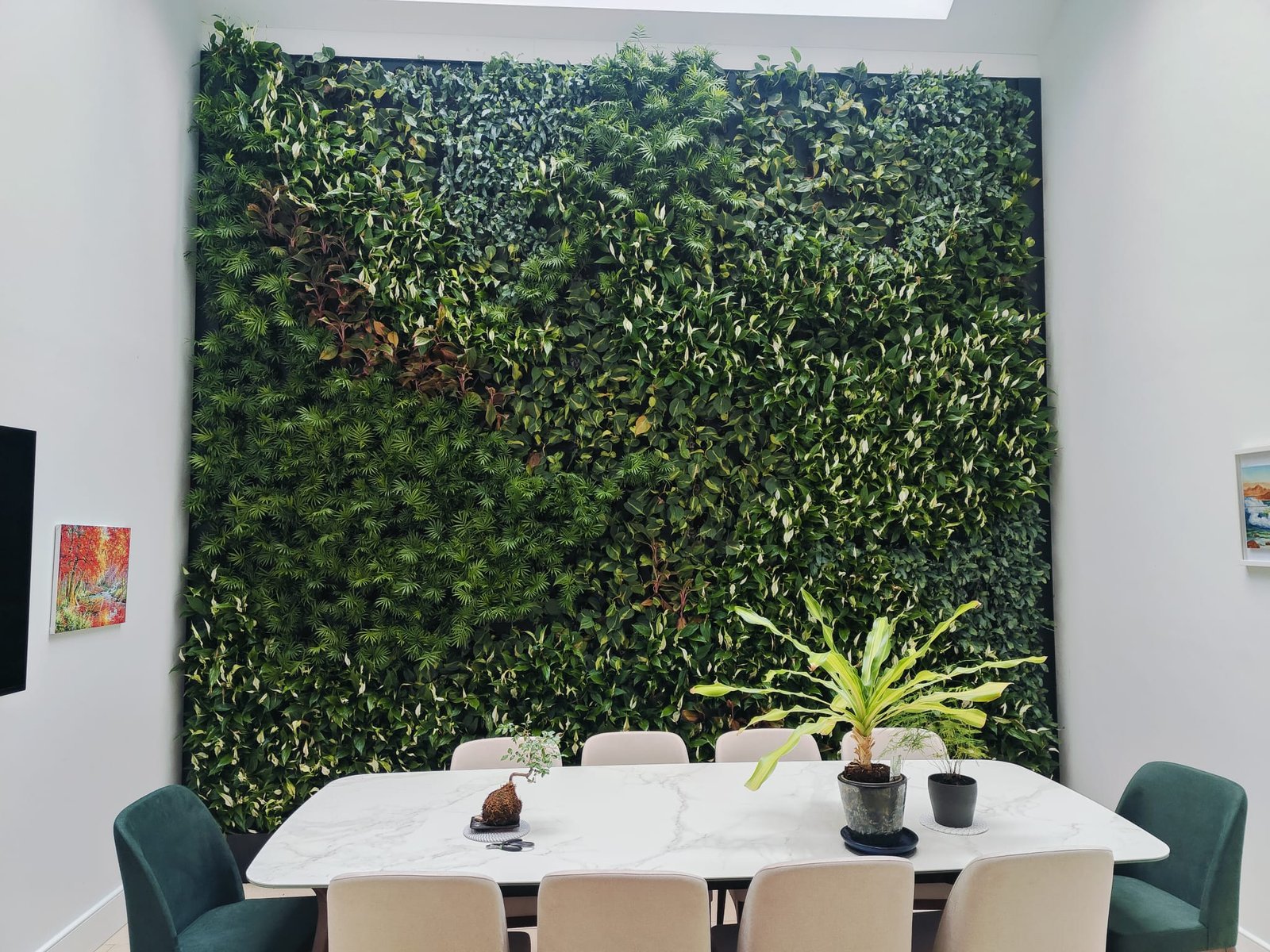 Residential living wall maintenance on Brick Lane, London